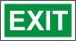 знак exit